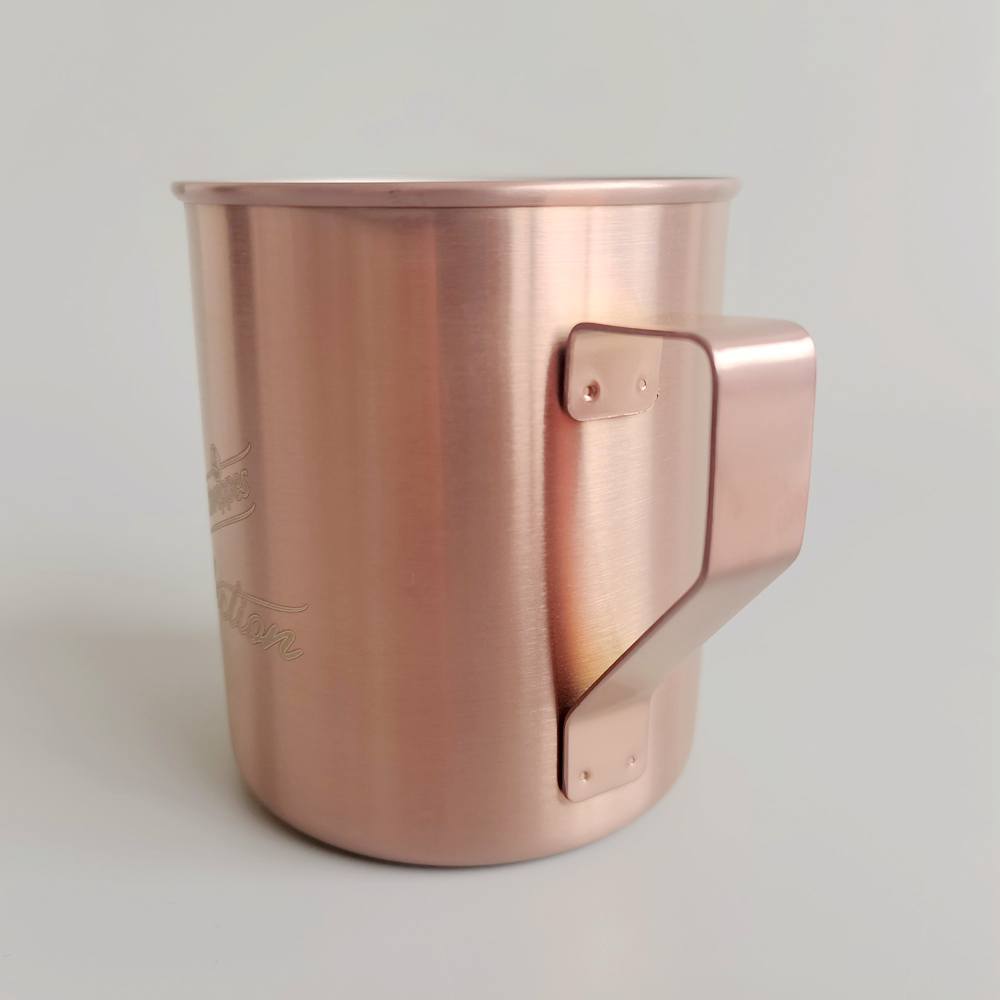 Moscow Mule Copper Mugs With Special Handle 380ml