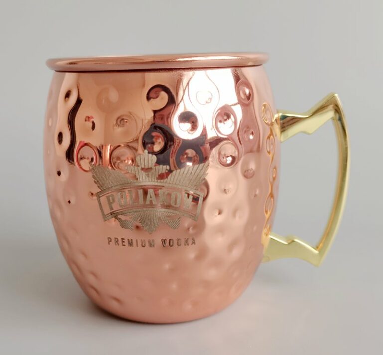 Large copper Moscow Mugs 1000ml