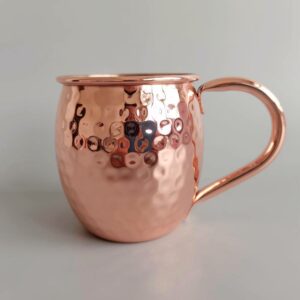 Hammered Moscow Mule Copper Mugs 500ml