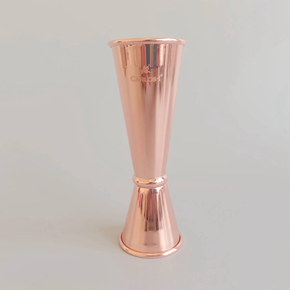 Stainless Steel Cocktail Kingdom Japanese Style Jigger in Copper