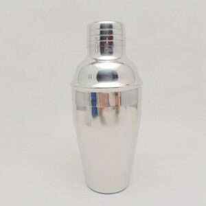 250ml Stainless steel Mini Cocktail Shaker With Built In Strainer