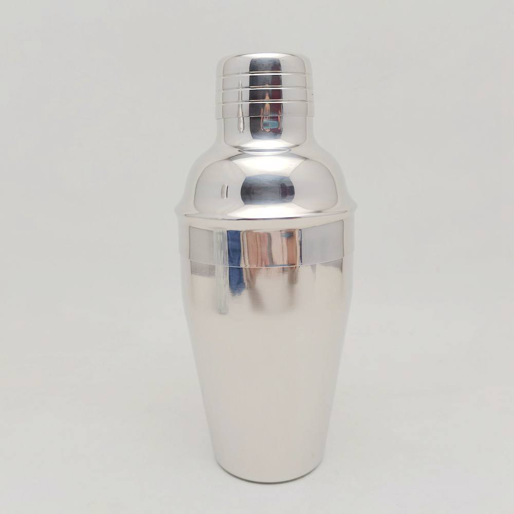 250ml Stainless steel Mini Cocktail Shaker With Built In Strainer