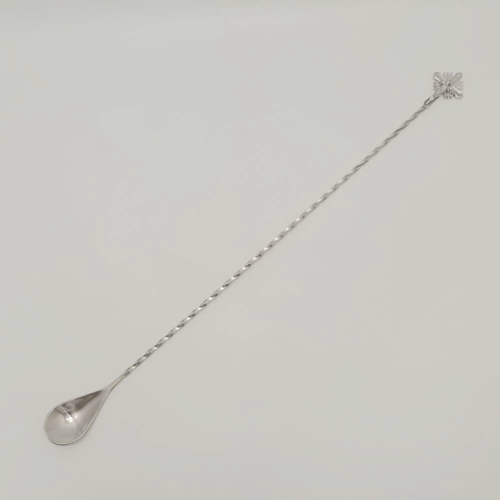 Bar Swizzle Spoon With Jesus end